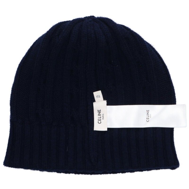 Celine 2ae0l362w.07mr Triomphe Cashmere Knit Cap Women's TU