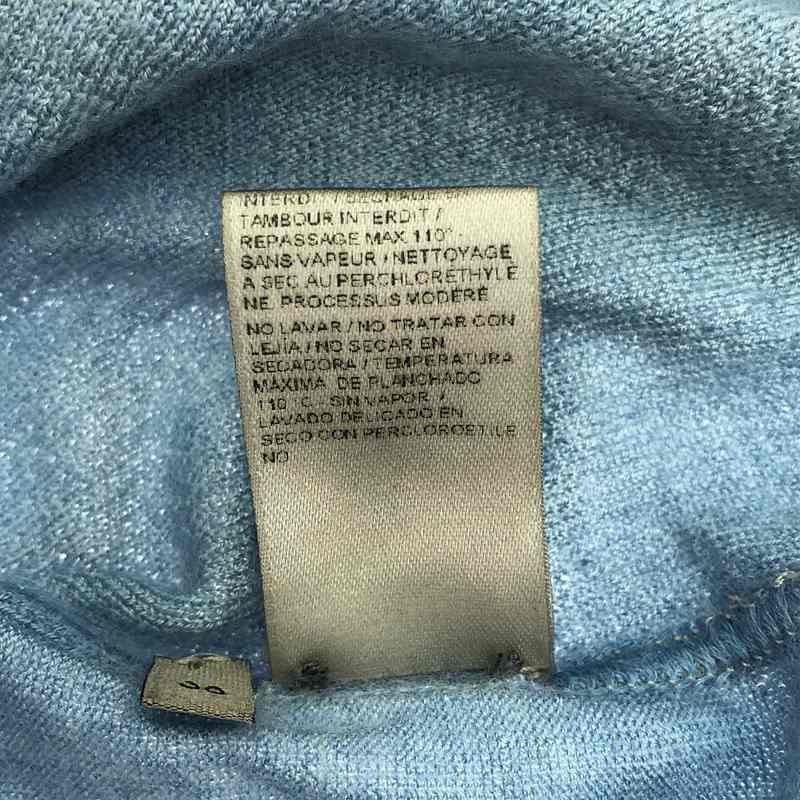 Bottega Veneta - Cashmere Silk Gradient Turtleneck Knit - 38 - Blue - Women's