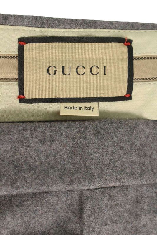 Gucci 729864 Zak73 Cashmere Blend Wool Half Pants Men 48