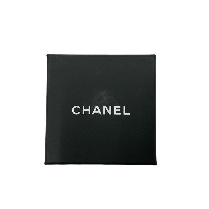 Chanel Earrings Coco Mark Pearl Round Gold