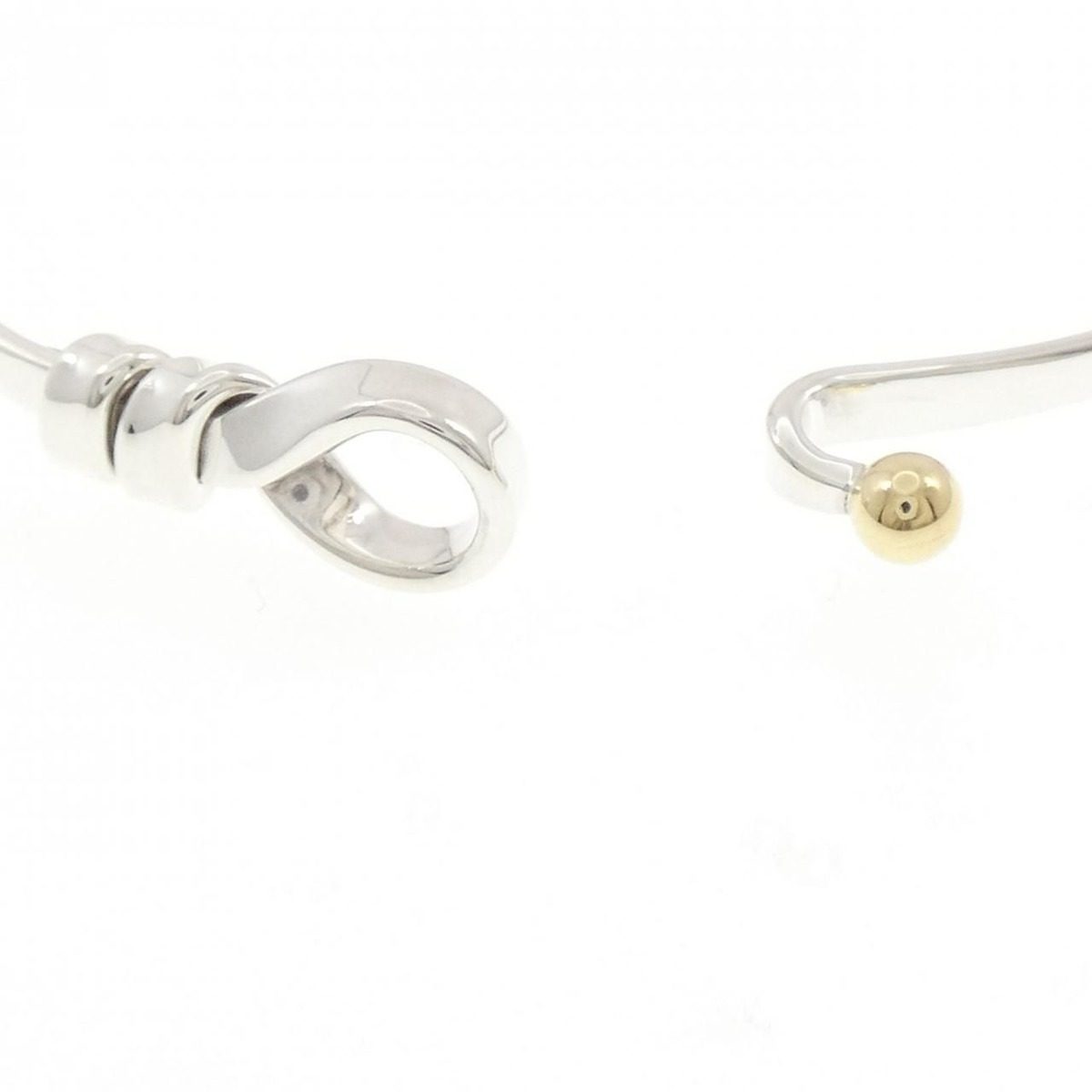 Tiffany & Co Vintage Hook Eye Bangle Bracelet — view 3
