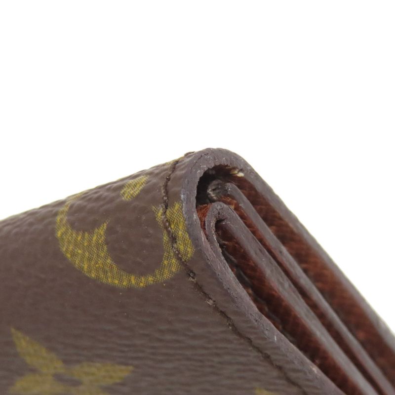 Louis Vuitton M61970 Porte Monnaie Gueze Coin Case Monogram Canvas Women