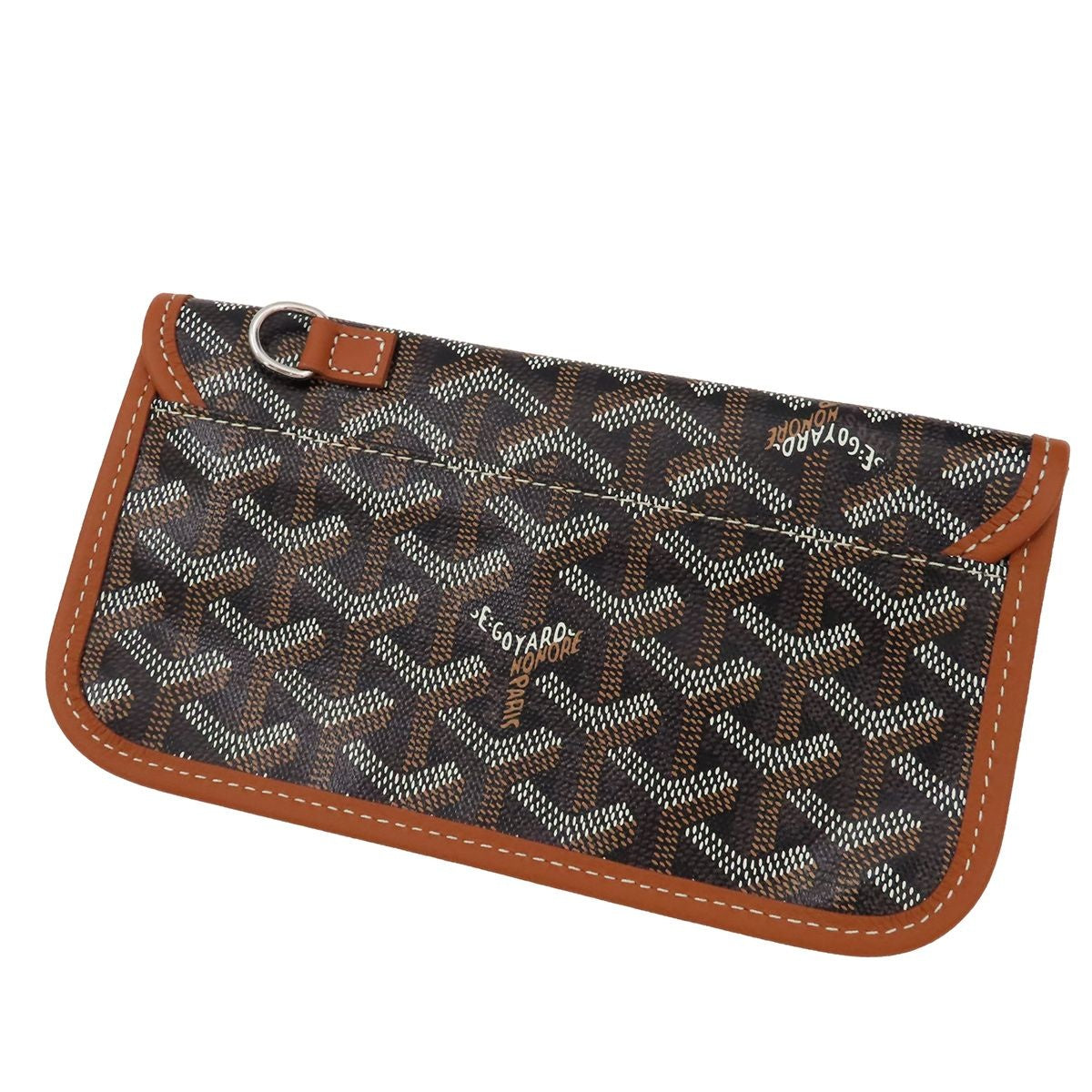 Goyard Saint Louis PM Black Natural Canvas Leather Tote Bag — view 8
