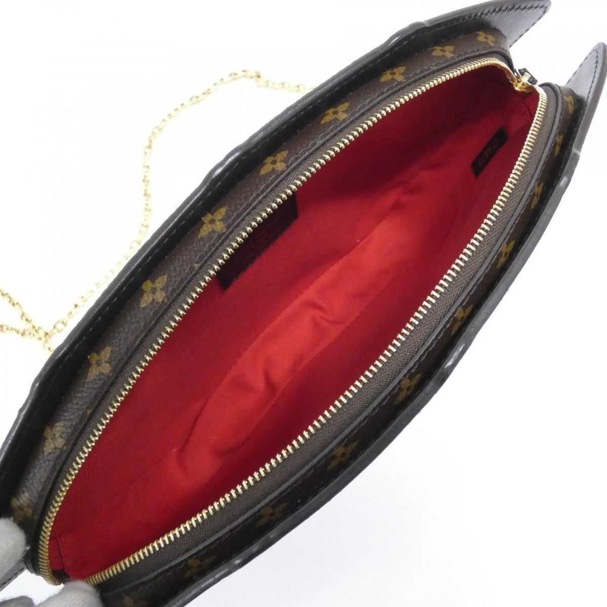 Louis Vuitton Monogram Reverse Game on Heart Pochette Shoulder Bag — view 6