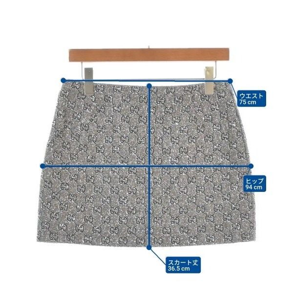 Gucci Miniskirt Dress Silver — view 7