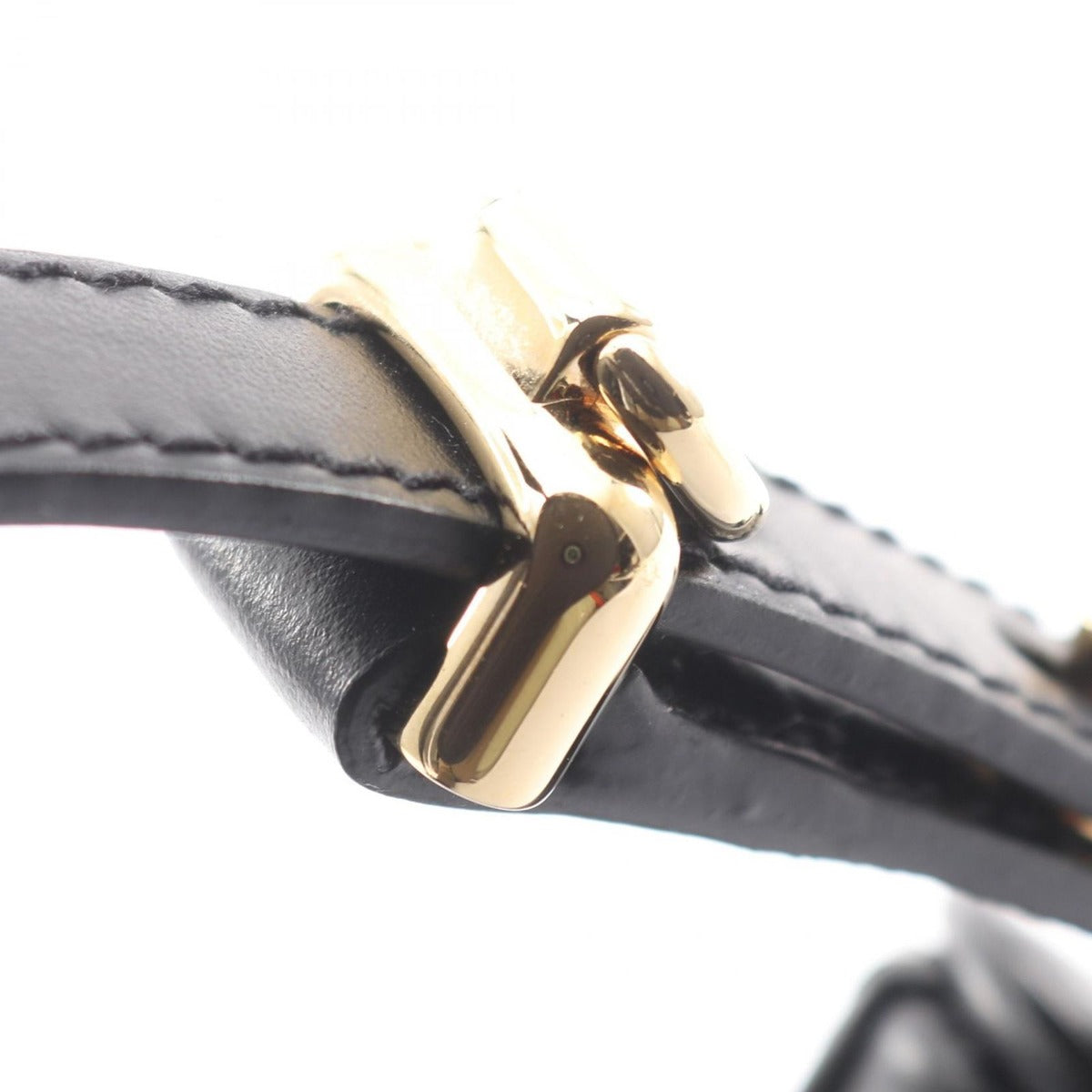 Prada Handbag Soft Calf Black Leather Small — view 8