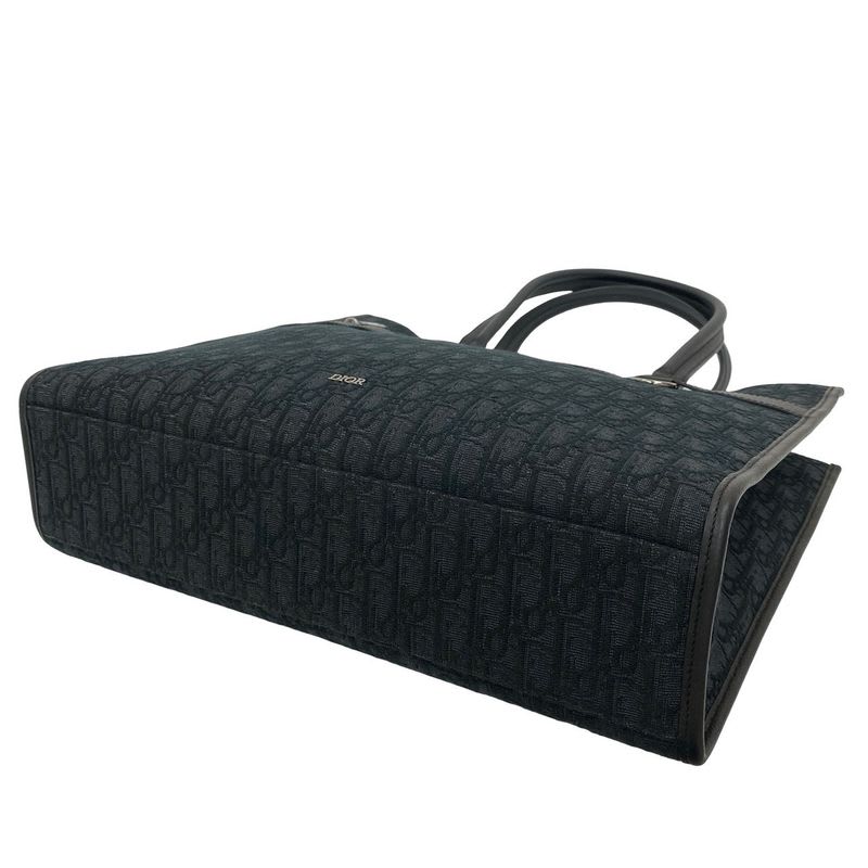 Christian Dior Safari Tote Bag Oblique Canvas