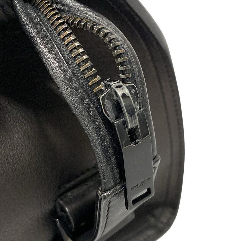 Saint Laurent Paris Handbag Baby Monogram Cabas Su 400914 Black Leather