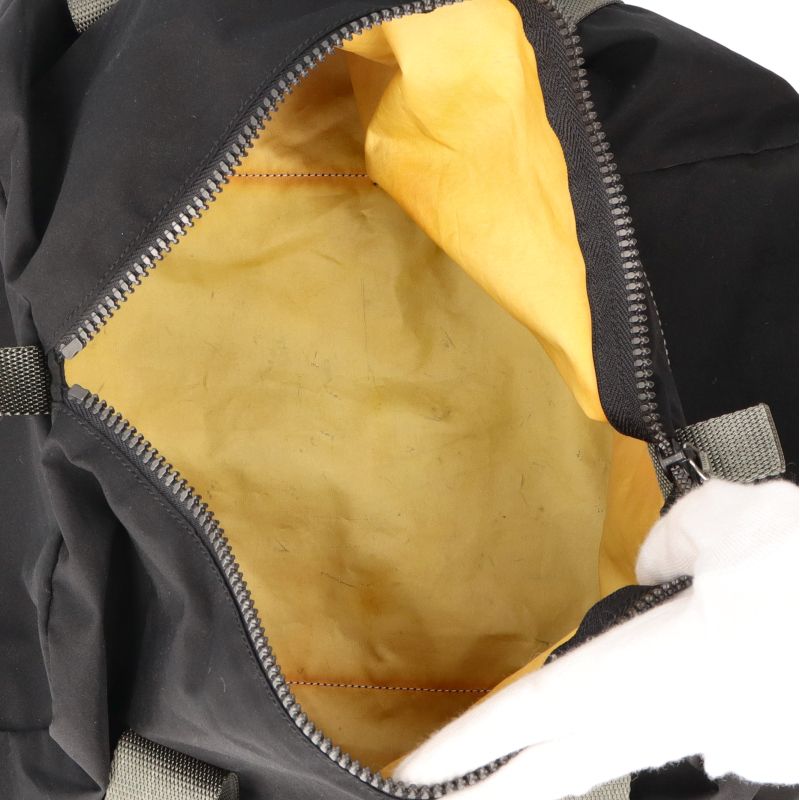 Prada Mini Boston Bag 4vs019 Polyester Polyurethane Ladies Boston Bag Black