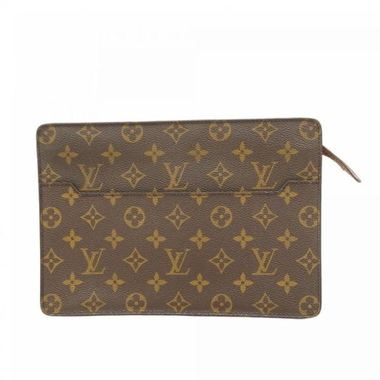 Louis Vuitton Clutch Bag Monogram Pochette Homme M51795 Brown Men Women Unisex