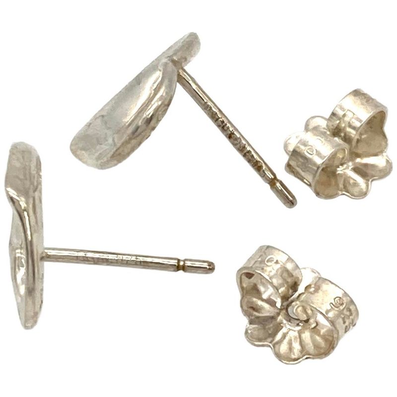 Tiffany & Co Tiffany & Co Open Heart Earrings Sv925 11g Silver Elsa Peretti