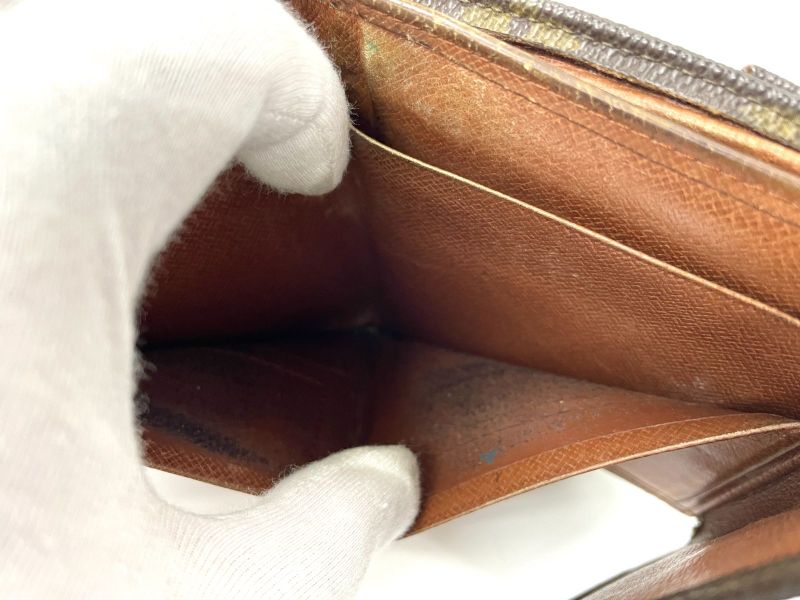 Louis Vuitton Monogram Porte Monet Bier Carte Cles Di Trifold Wallet W Hook