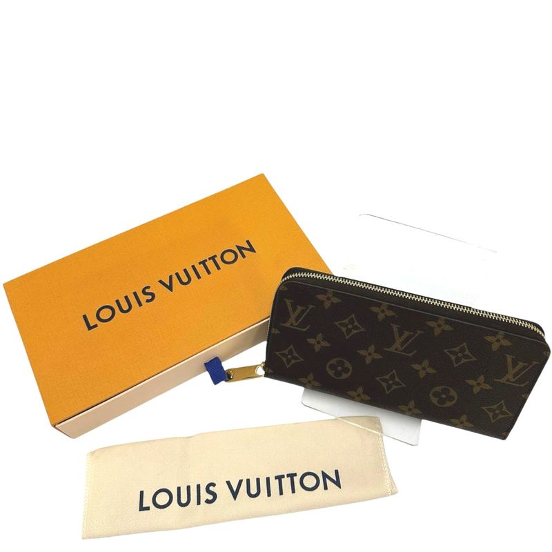 Louis Vuitton M42616 Monogram Round Zipper Zippy Wallet Long Wallet Louis