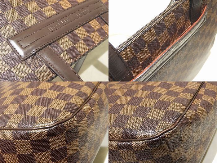 Still Louis Vuitton Tote Bag Paris Ori PM N51123 Damier Ebène Shoulder Bag Semi
