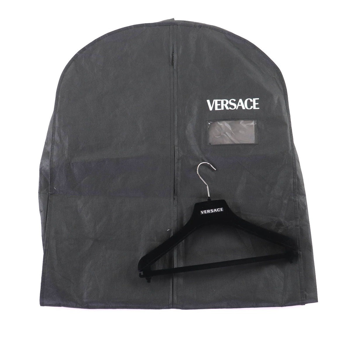 Versace Medusa Zip UP Down Coat Black 36 — view 13