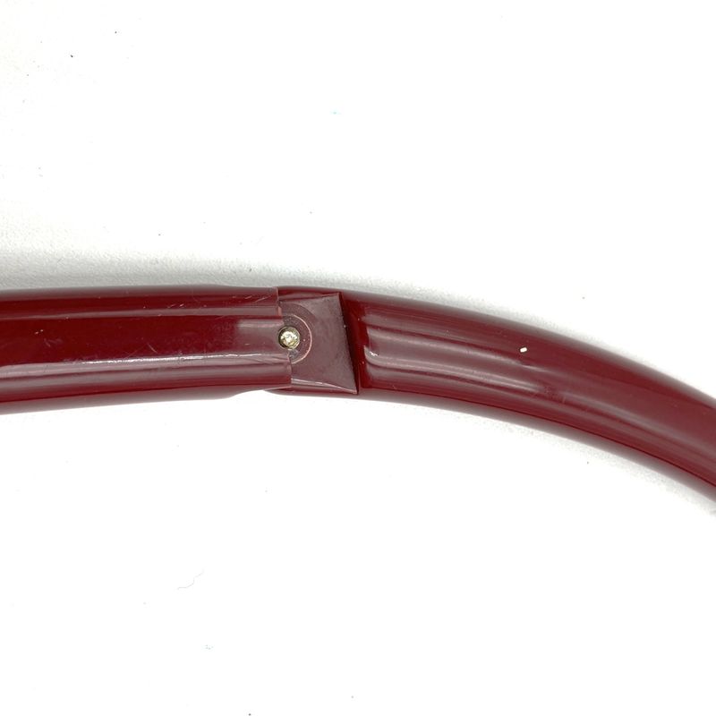 Prada Tote Handbag One Shoulder Plastic Handle Nylon Red Vintage Ladies Men