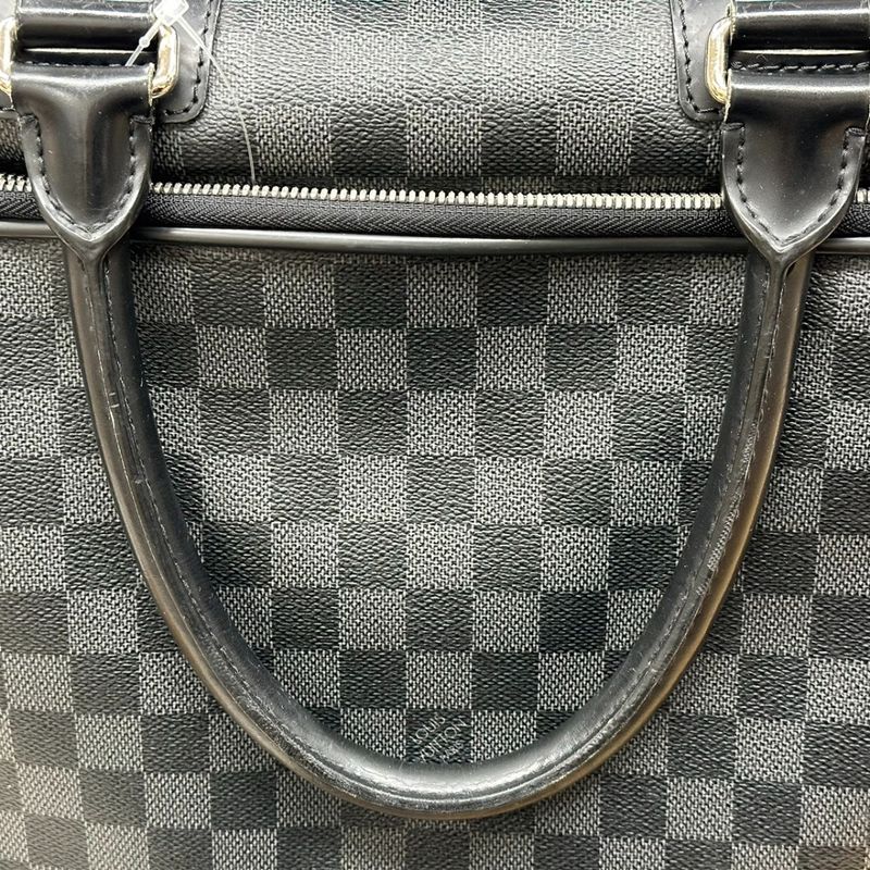 Louis Vuitton N23253 Damier Graphite Business Bag Ikar Shoulder Bag Louis