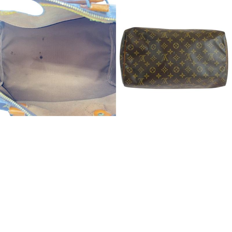 Louis Vuitton Monogram Speedy -35 Brown PVC M41524 Handbag Boston Bag Ladies