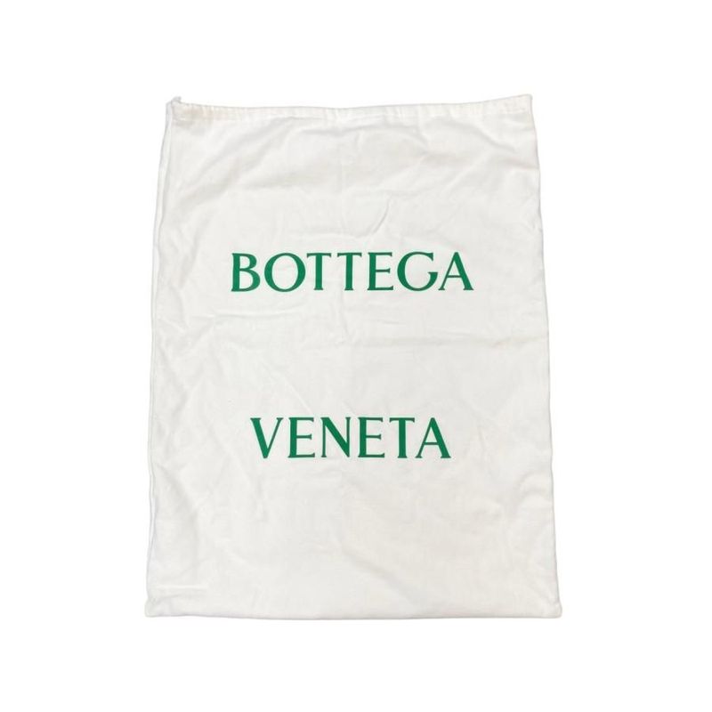 Bottega Veneta Tote Bag Intrecciato Leather Black Silver Hardware Bottega Veneta
