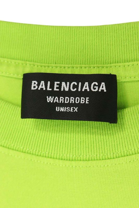 Balenciaga 612966 Tjv87 BB Logo Embroidered T-shirt Men XXL