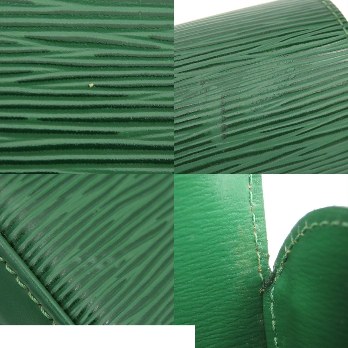 Louis Vuitton Buci Green Epi Leather Shoulder Bag — view 8