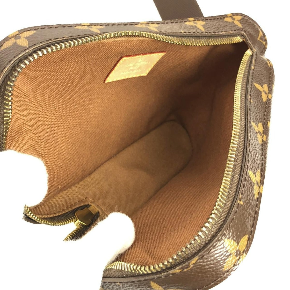 Louis Vuitton Monogram Geronimos Shoulder Bag Brown Marron — view 7