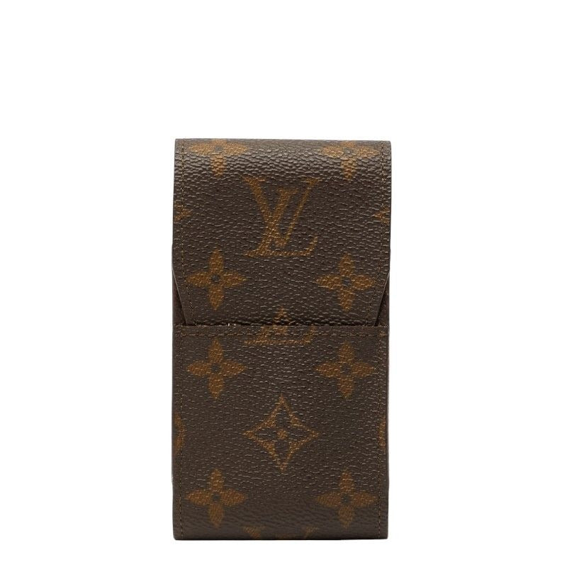 Louis Vuitton Monogram Etui Cigarette Case Brown
