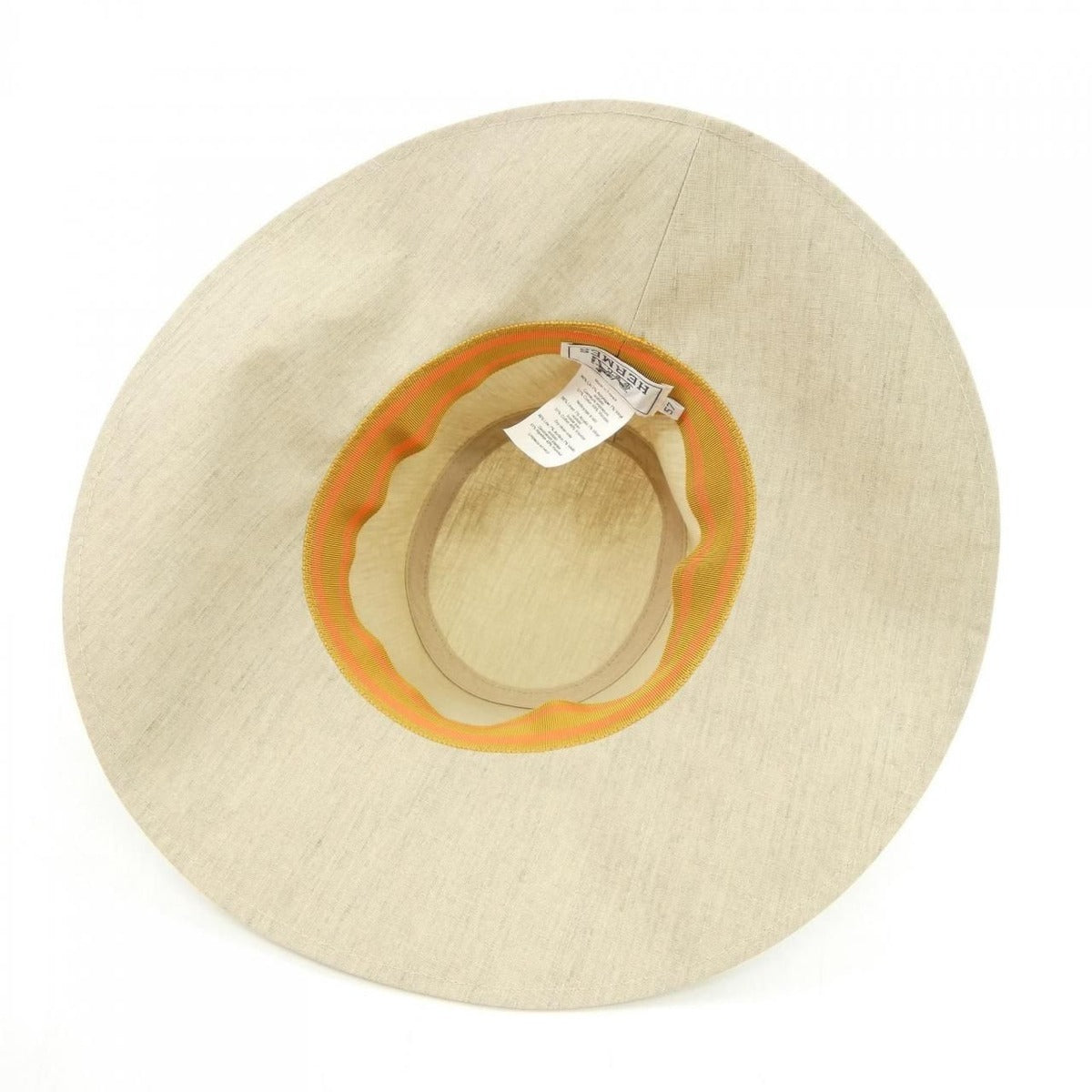 Hermes Hat Beige 57 — view 5