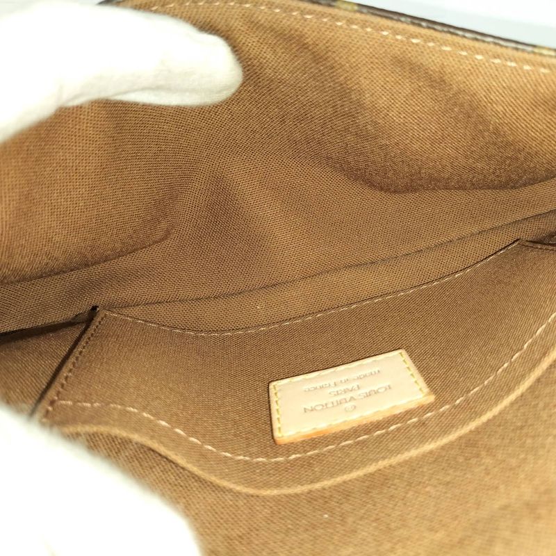 Louis Vuitton Pochette Marelle Handbag Monogram Brown M51159
