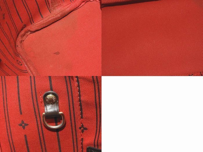 2 Louis Vuitton Damier Neverfull PM Tote Bag N51109 Ladies Shoulder Bag Ebène