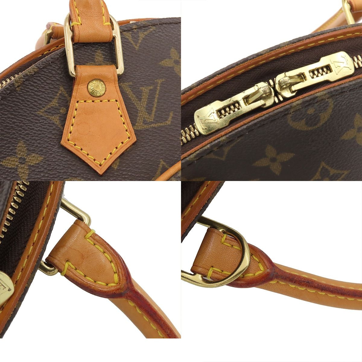 Louis Vuitton Ellipse PM Brown Gold Monogram Canvas Handbag — view 8