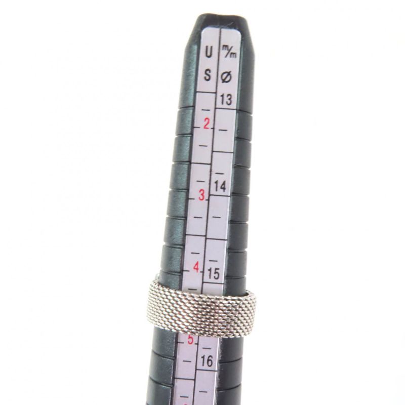 Tiffany & Co Somerset 4P 925 Diamond Ring Silver 8 With Box And Storage Bag