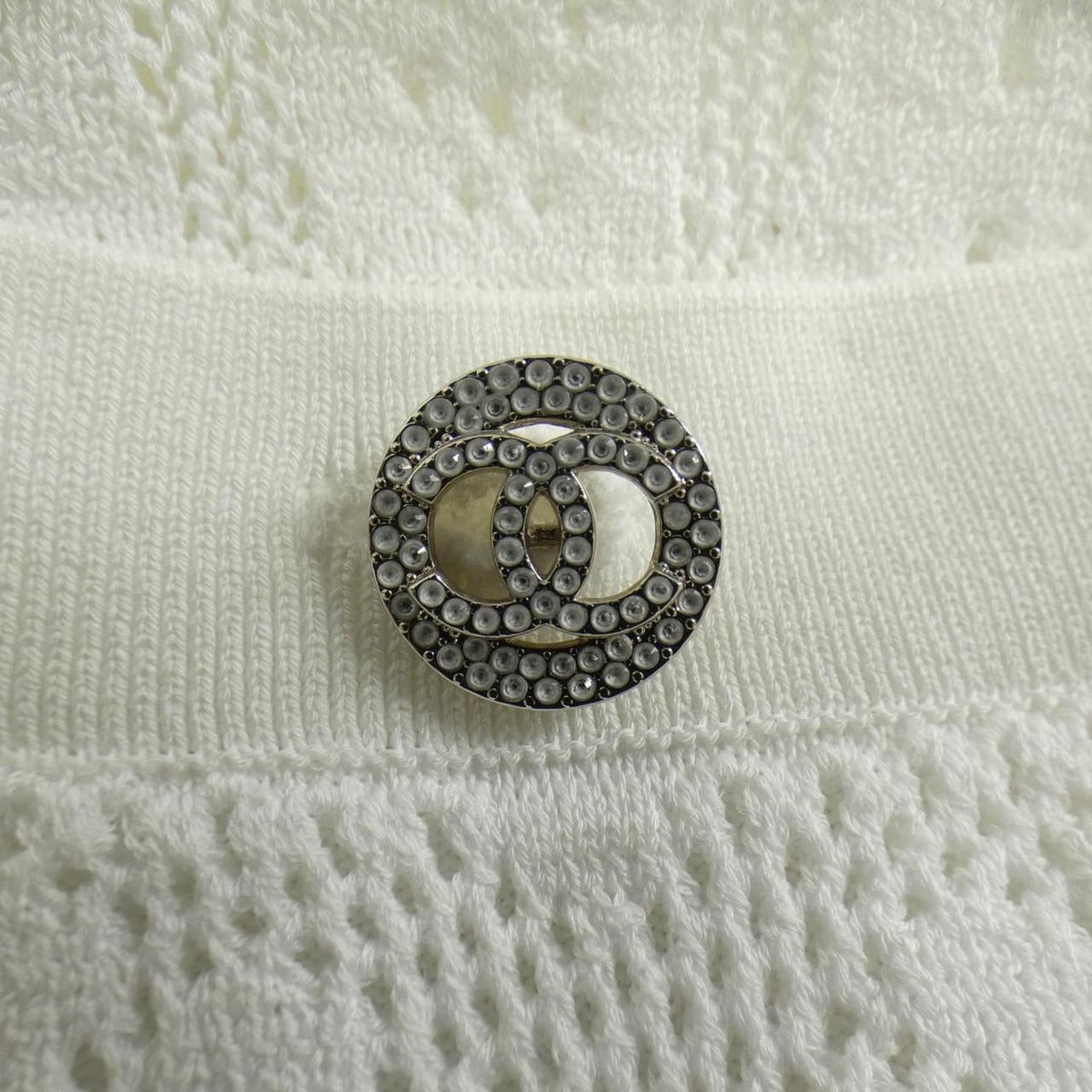 Chanel Dress White 36 Translucency — view 8