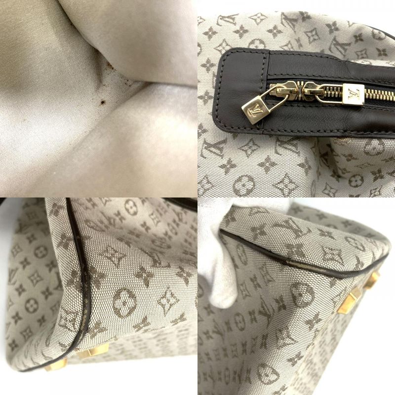 Louis Vuitton M92310 Josephine GM Handbag Beige/brown Monogram Mini Canvas