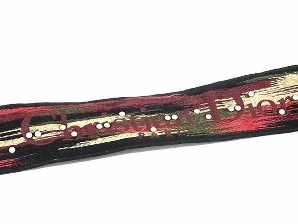 Christian Dior Christian Dior Shoulder Strap For Embroidery Bag Red And