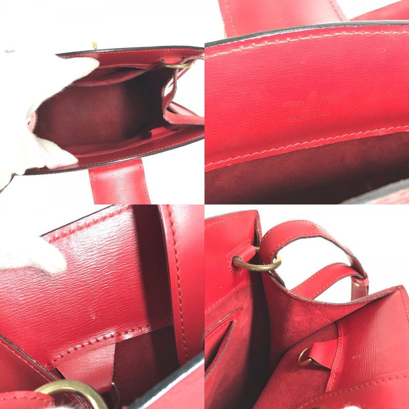 Louis Vuitton Shoulder Bag Cluny M52257 Epi Leather Castilian Red