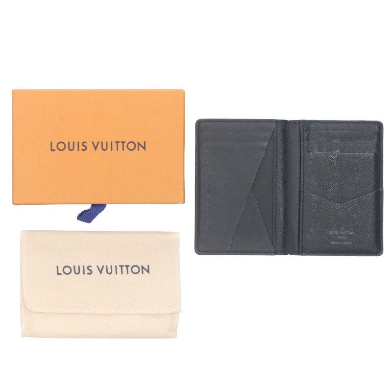 Louis Vuitton Nigo N60391 Organizer De Poche Damier Giant Leather Card Case