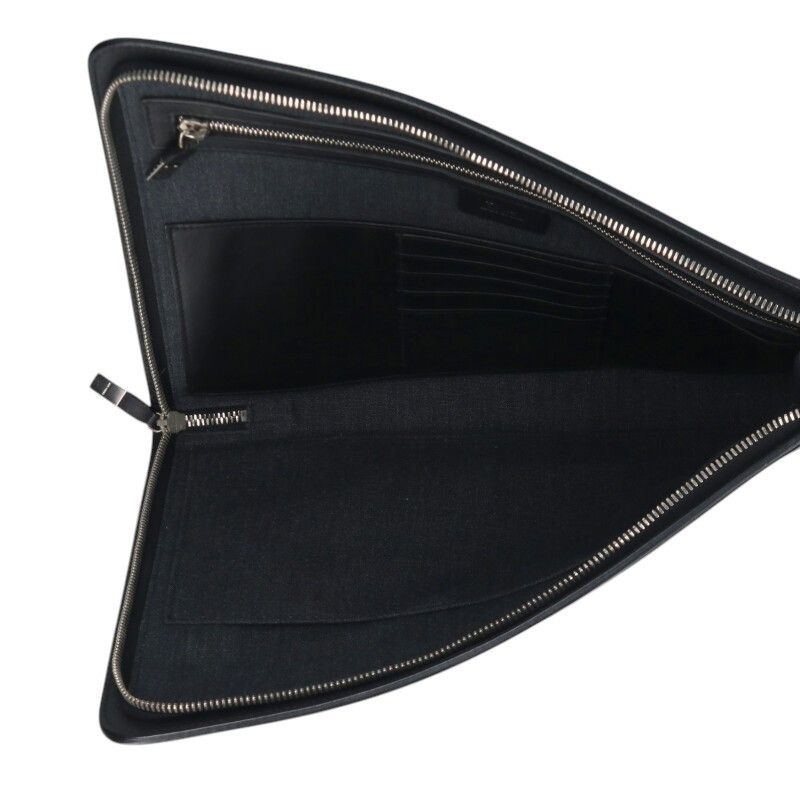 Dior Homme Dotted Leather Clutch Bag Men's