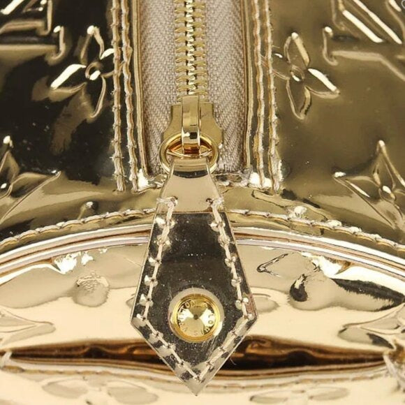 LOUIS VUITTON Limited Edition Gold Papillon Monogram Shoulder Bag LV