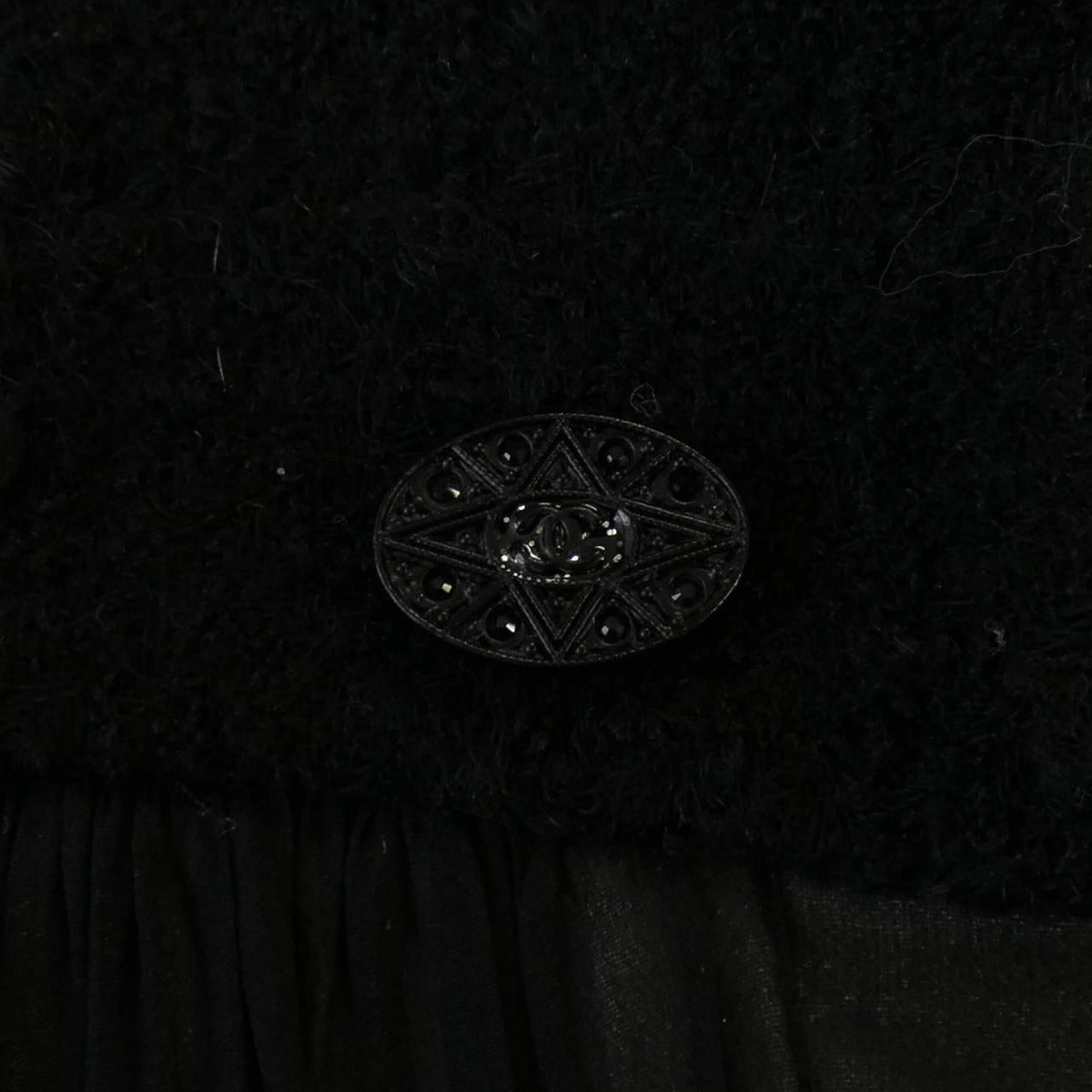 Chanel Skirt Silk Black — view 8
