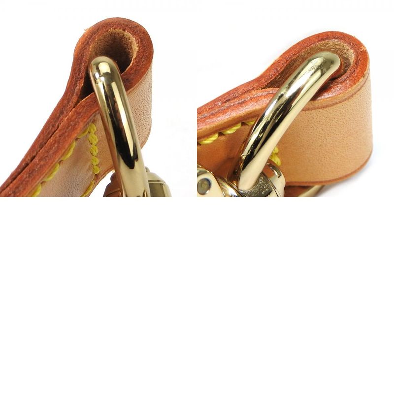 Louis Vuitton Shoulder Strap Nubuck Beige Gold Bandouliere For Hardware Keepall