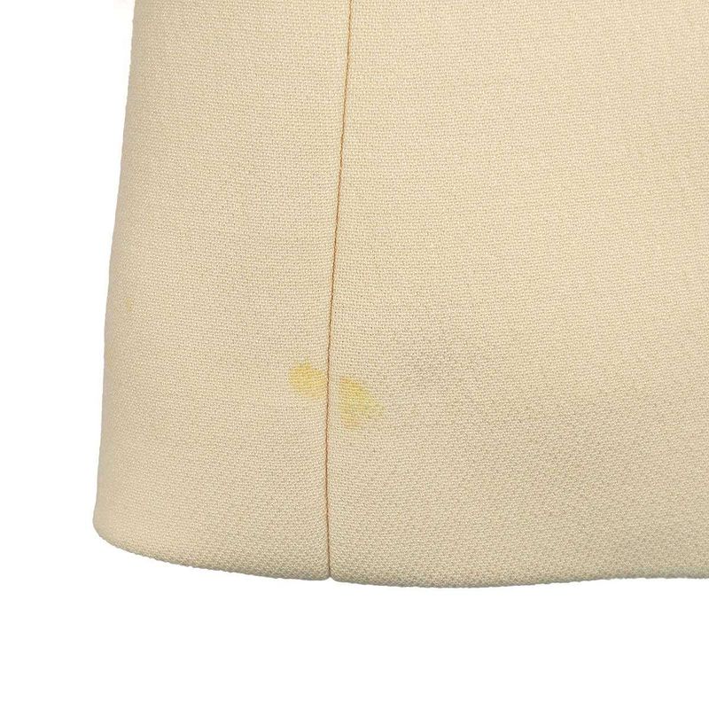 Celine V-Neck Short Sleeve Dress 2r0436102 Ivory 34