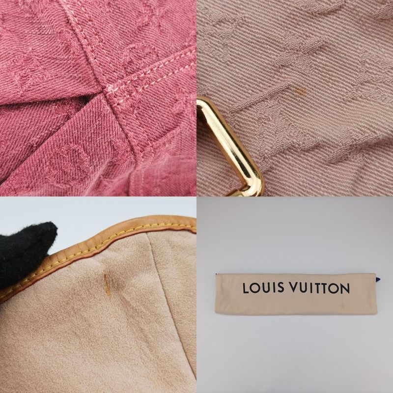 Louis Vuitton Quilted Monogram Sunbeam Beige X Pink X Multicolor Denim M40415fo4