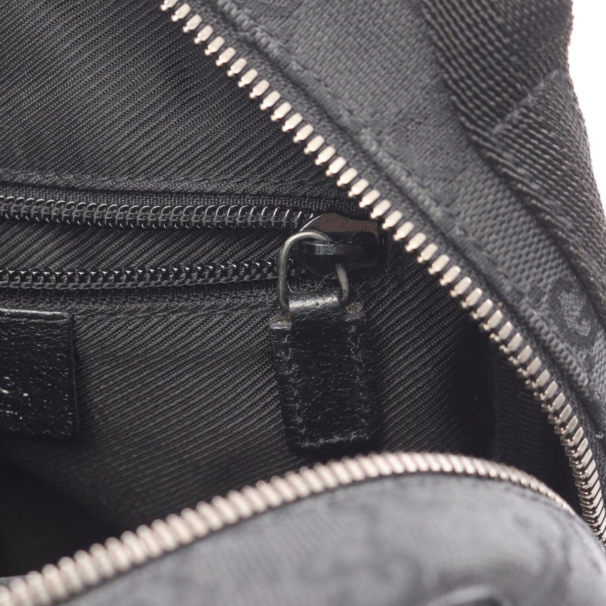 Gucci Shoulder Bag GG Canvas Black — view 9