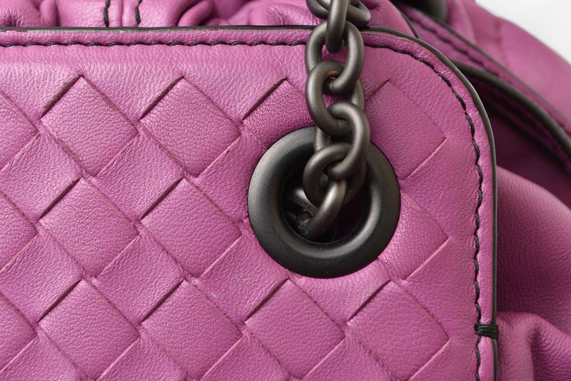 Bottega Veneta Handbag Shoulder Bag 2way Bottega Veneta Bag Drawstring Purple