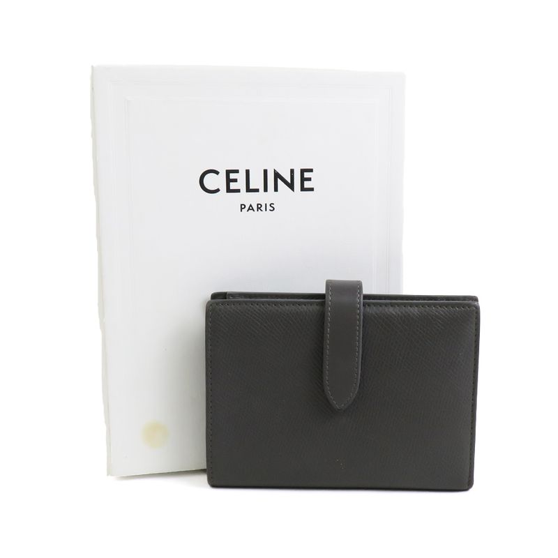Celine Bifold Wallet Medium Strap Wallet