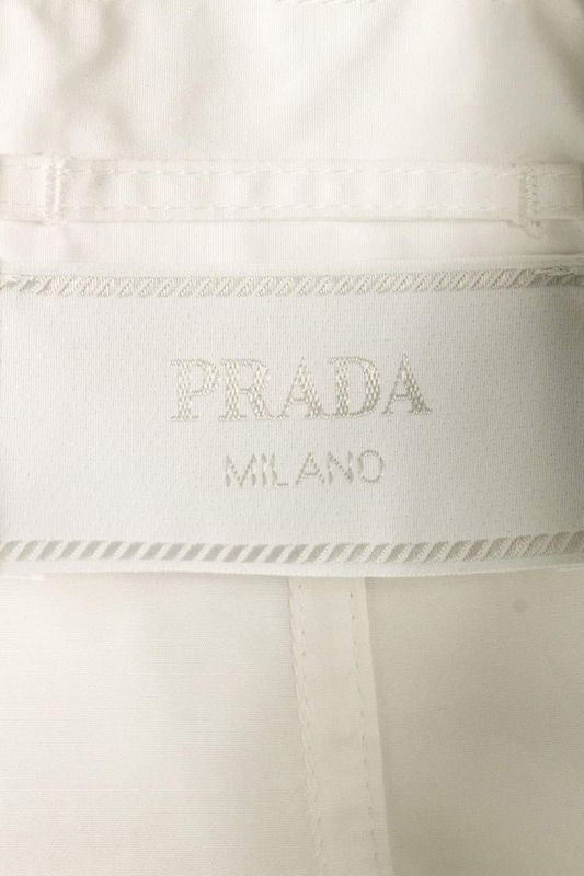 Prada 24SS Sgc553 Multi Pocket Cotton Safari Jacket Blouson Men 44
