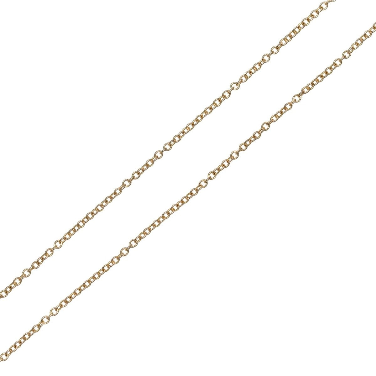 Tiffany & Co Metro Cross Mini 18k Pink Gold Diamond Necklace — view 7