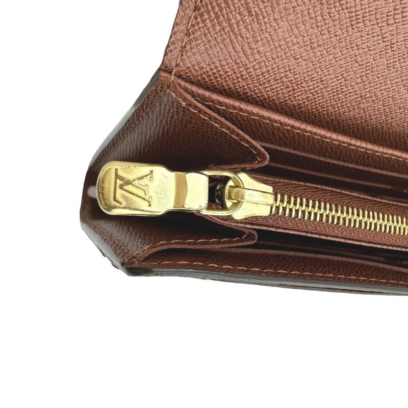 Louis Vuitton M60531 Monogram Wallet Portefeuille-sarah Long Wallet Louis