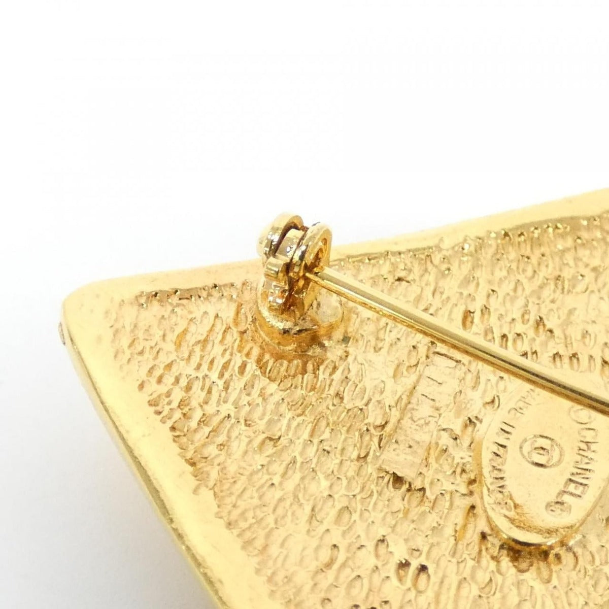 Chanel Vintage Brooch Gold — view 7